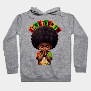 Kids Juneteenth Prince 1865 Black History Month Toddler Boy Hoodie